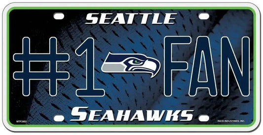  Seattle Seahawks License Plate #1 Fan -  ToylandEU™