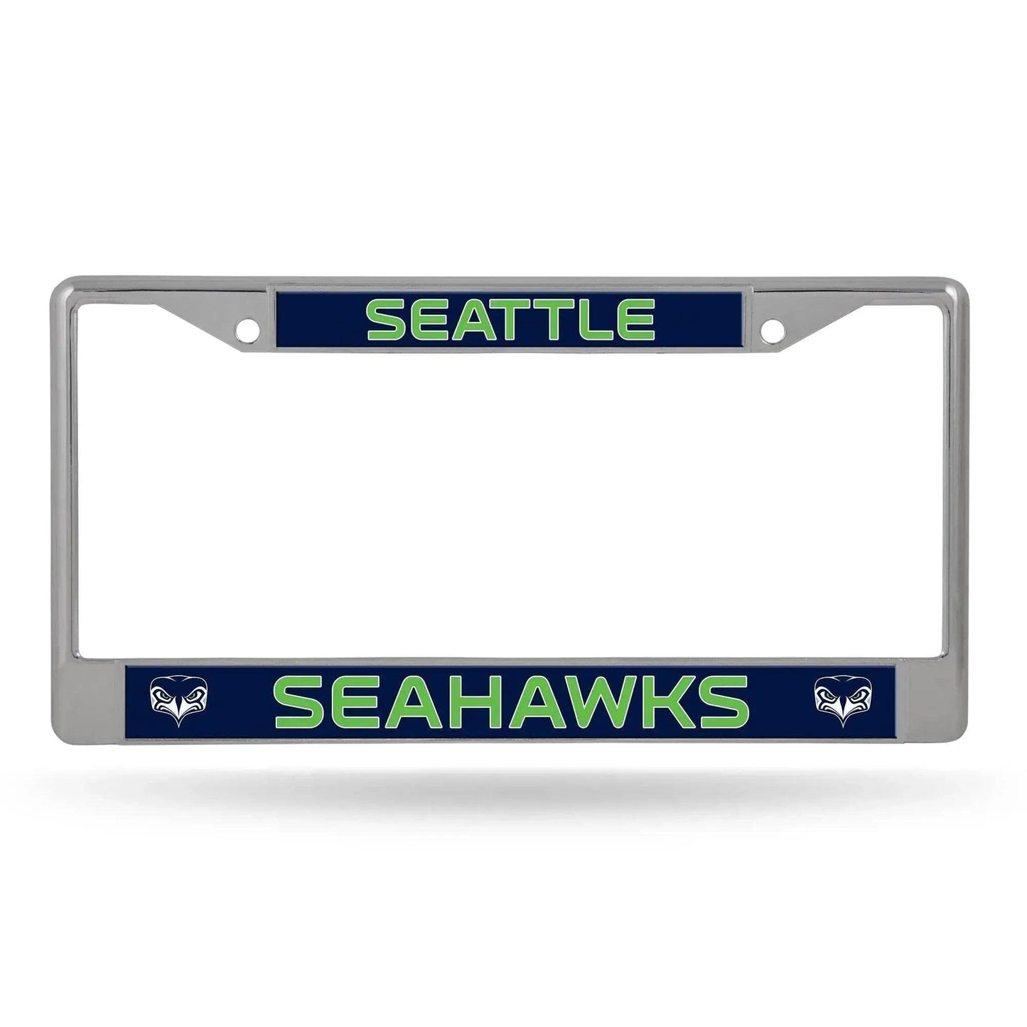  Seattle Seahawks License Plate Frame Chrome Printed Insert -  ToylandEU™