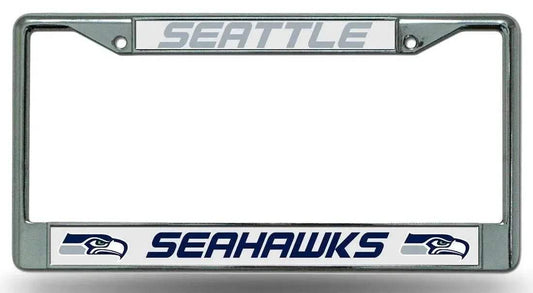  Seattle Seahawks License Plate Frame Chrome -  ToylandEU™