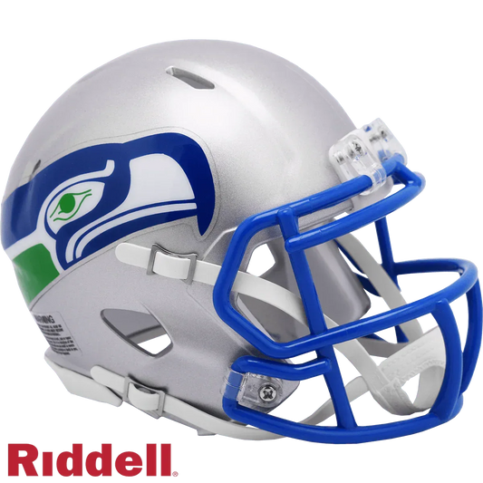  Seattle Seahawks Mini Speed Helmet Riddell Replica 1983 2001 -  ToylandEU™