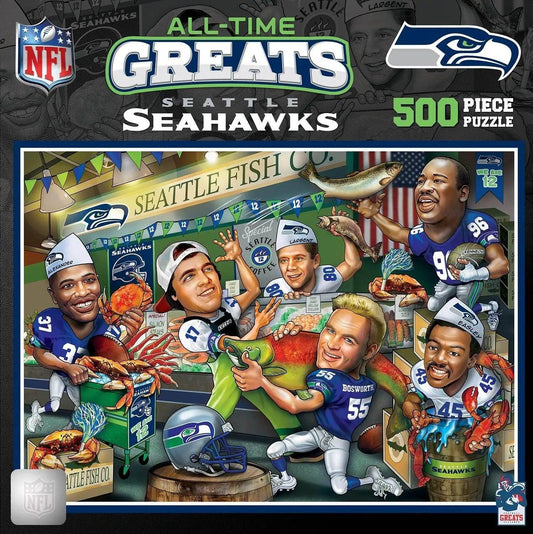  Seattle Seahawks Official All Time Greats Puzzle 500 Pieces -  ToylandEU™