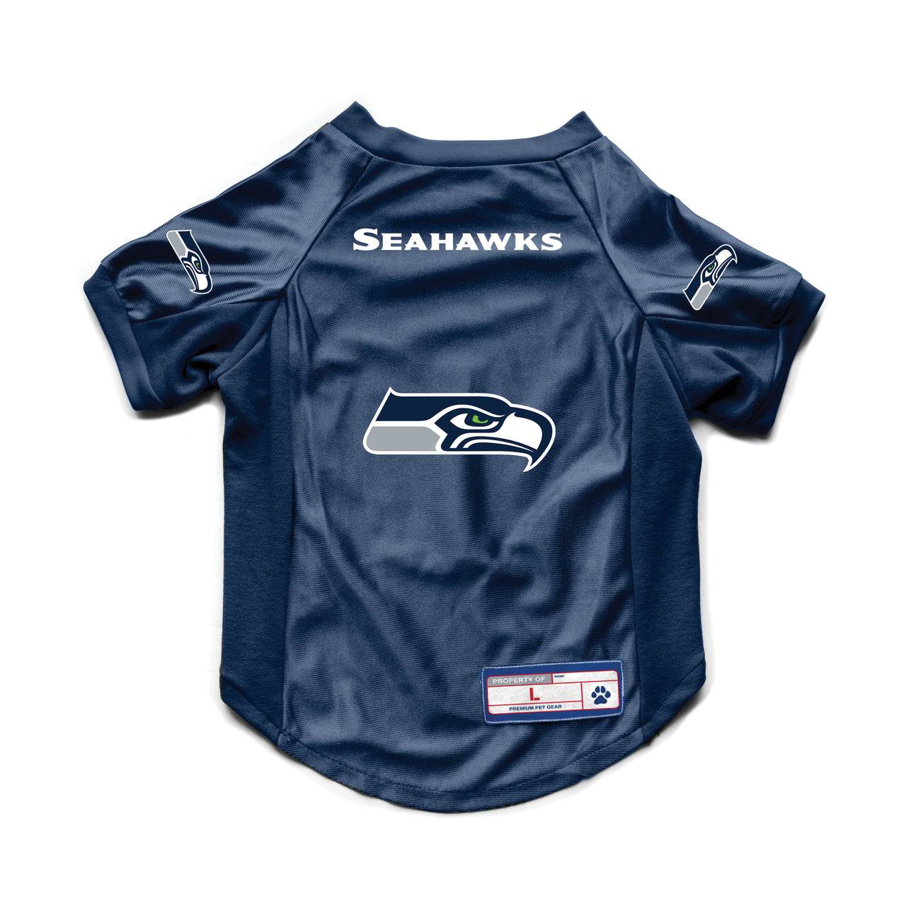 Seattle Seahawks Pet Jersey Stretch Size M for Dogs - ToylandEU