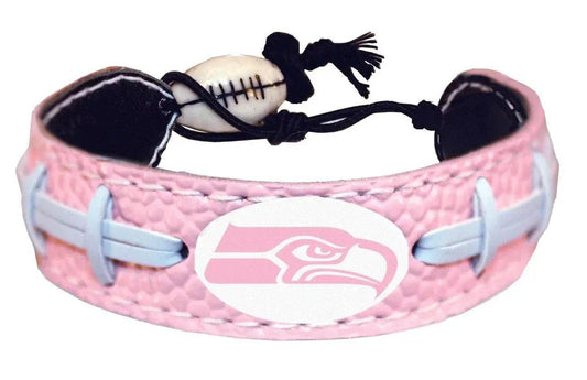  Seattle Seahawks Pink Leather Football Bracelet For Kids -  ToylandEU™