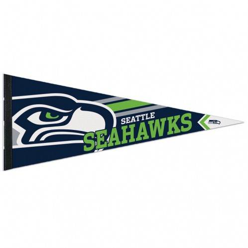 Seattle Seahawks Premium Felt Pennant 12x30 Inches Vintage - ToylandEU