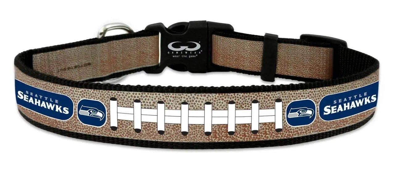  Seattle Seahawks Reflective Football Pet Collar Size Medium -  ToylandEU™