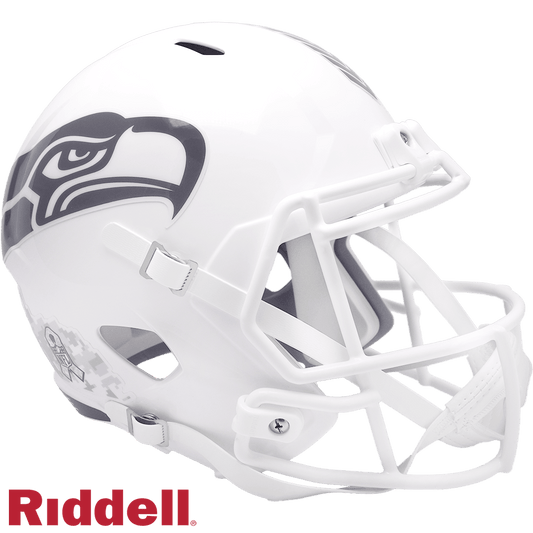 Seattle Seahawks Riddell Helmet Salute To Service 2024 - ToylandEU