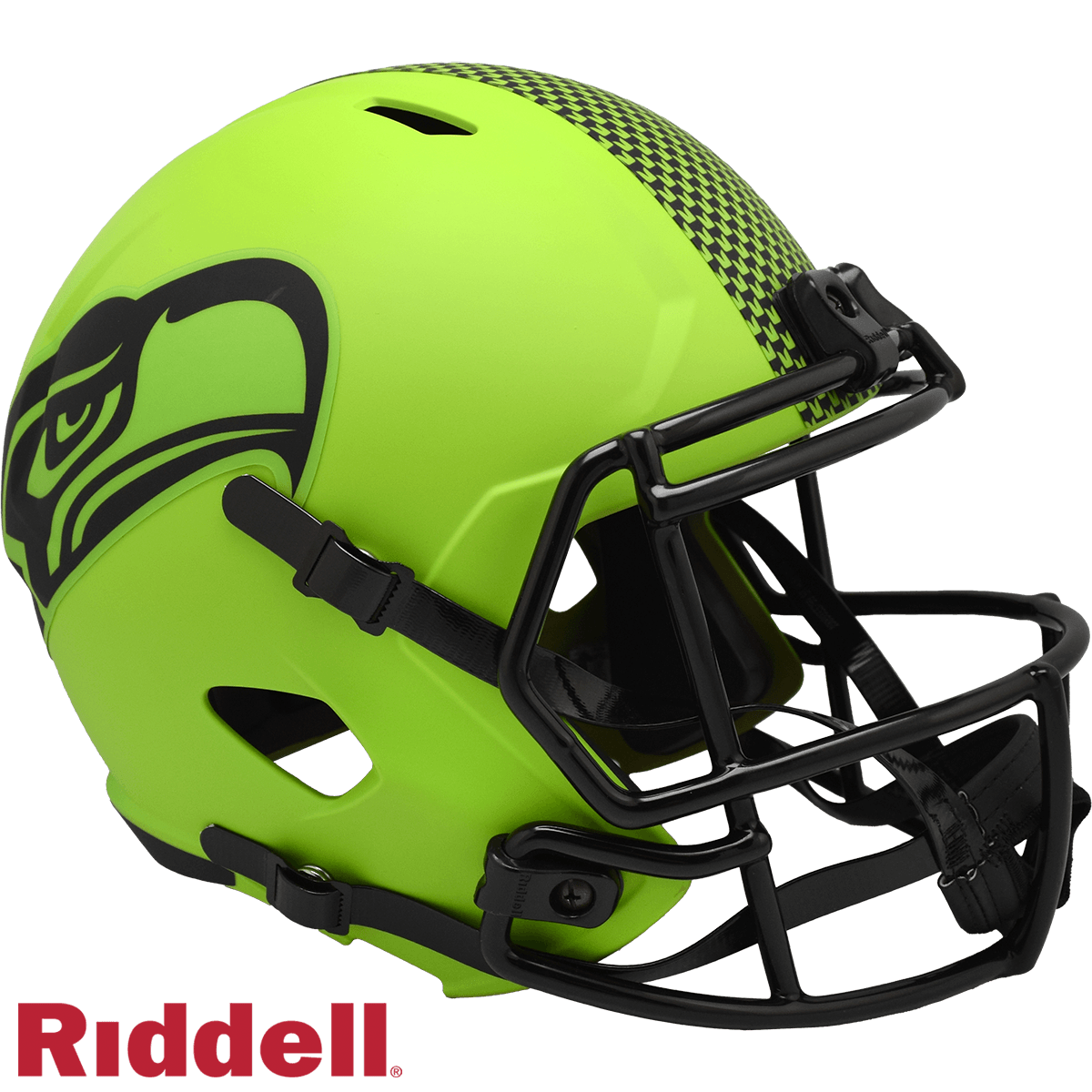 Seattle Seahawks Riddell Replica Helmet Rave Alternate - ToylandEU