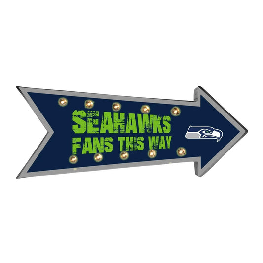  Seattle Seahawks Running Light Arrow Marquee Sign LED -  ToylandEU™