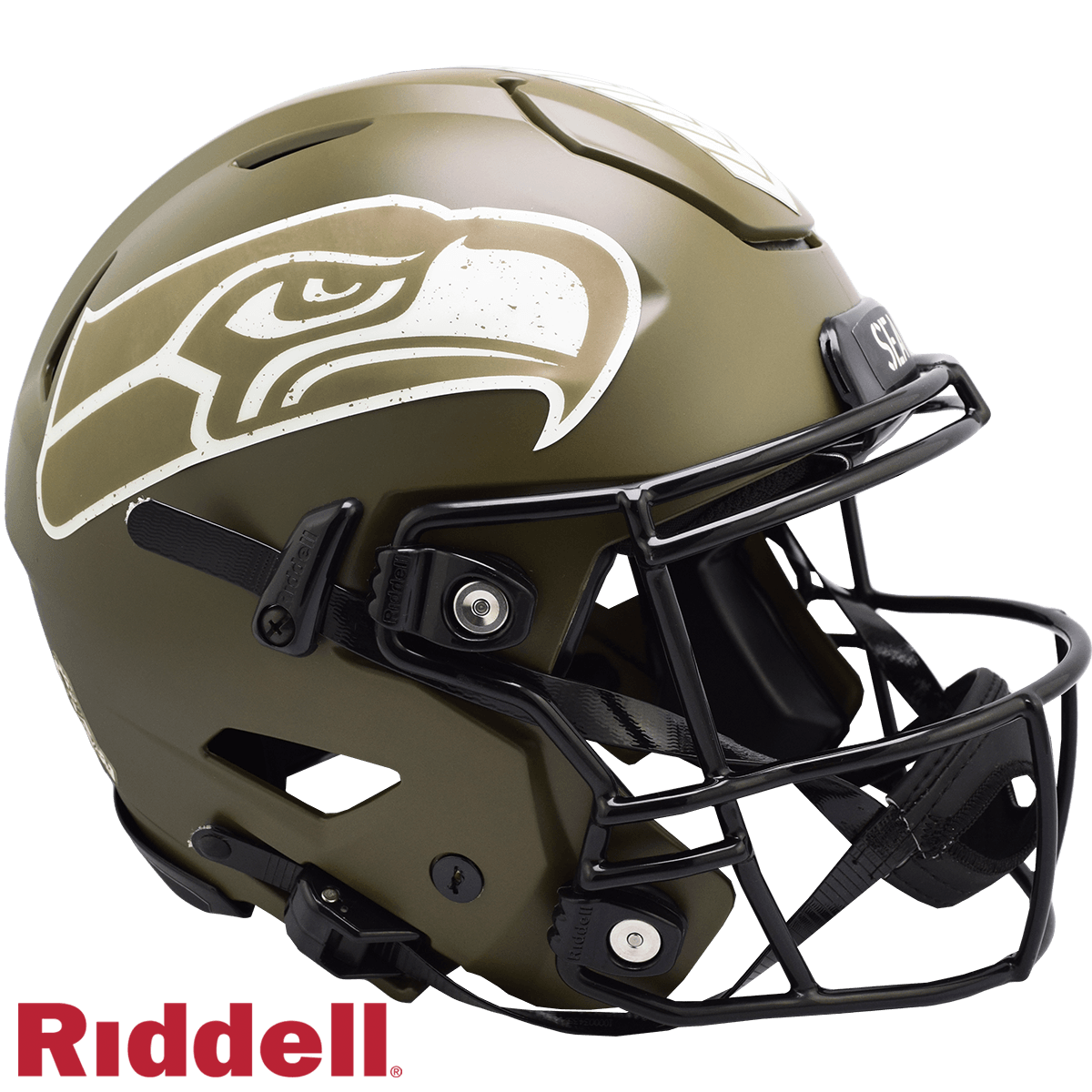 Seattle Seahawks Salute to Service Riddell SpeedFlex Helmet - ToylandEU