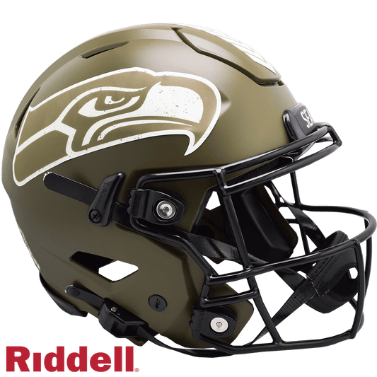 Seattle Seahawks Salute to Service Riddell SpeedFlex Helmet - ToylandEU