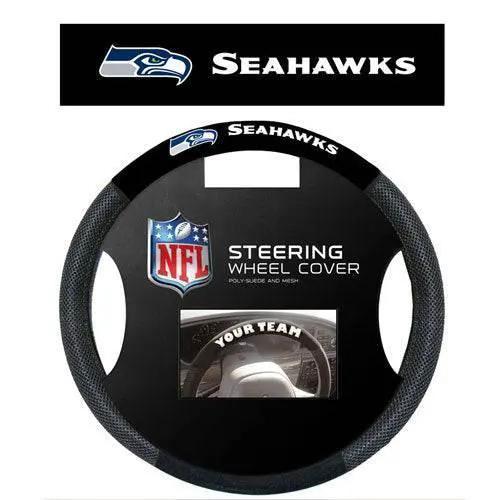 Seattle Seahawks Steering Wheel Cover Mesh Style CO -  ToylandEU™