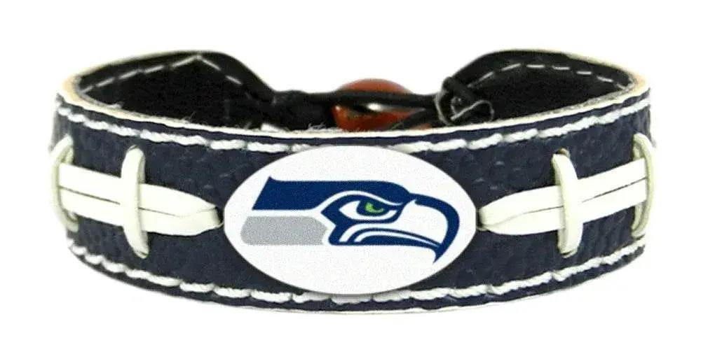  Seattle Seahawks Team Color Leather Bracelet With Ceramic Bead -  ToylandEU™