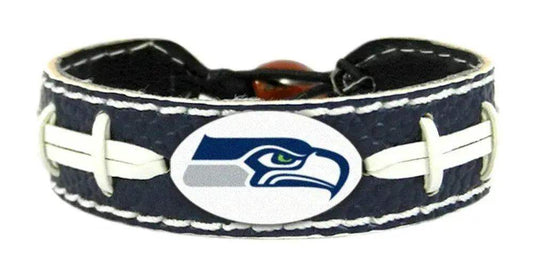  Seattle Seahawks Team Color Leather Bracelet With Ceramic Bead -  ToylandEU™