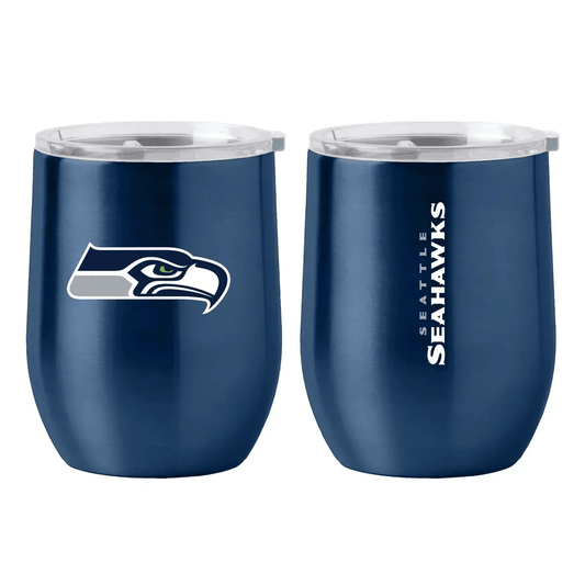  Seattle Seahawks Travel Tumbler 16oz Stainless Steel Curved -  ToylandEU™