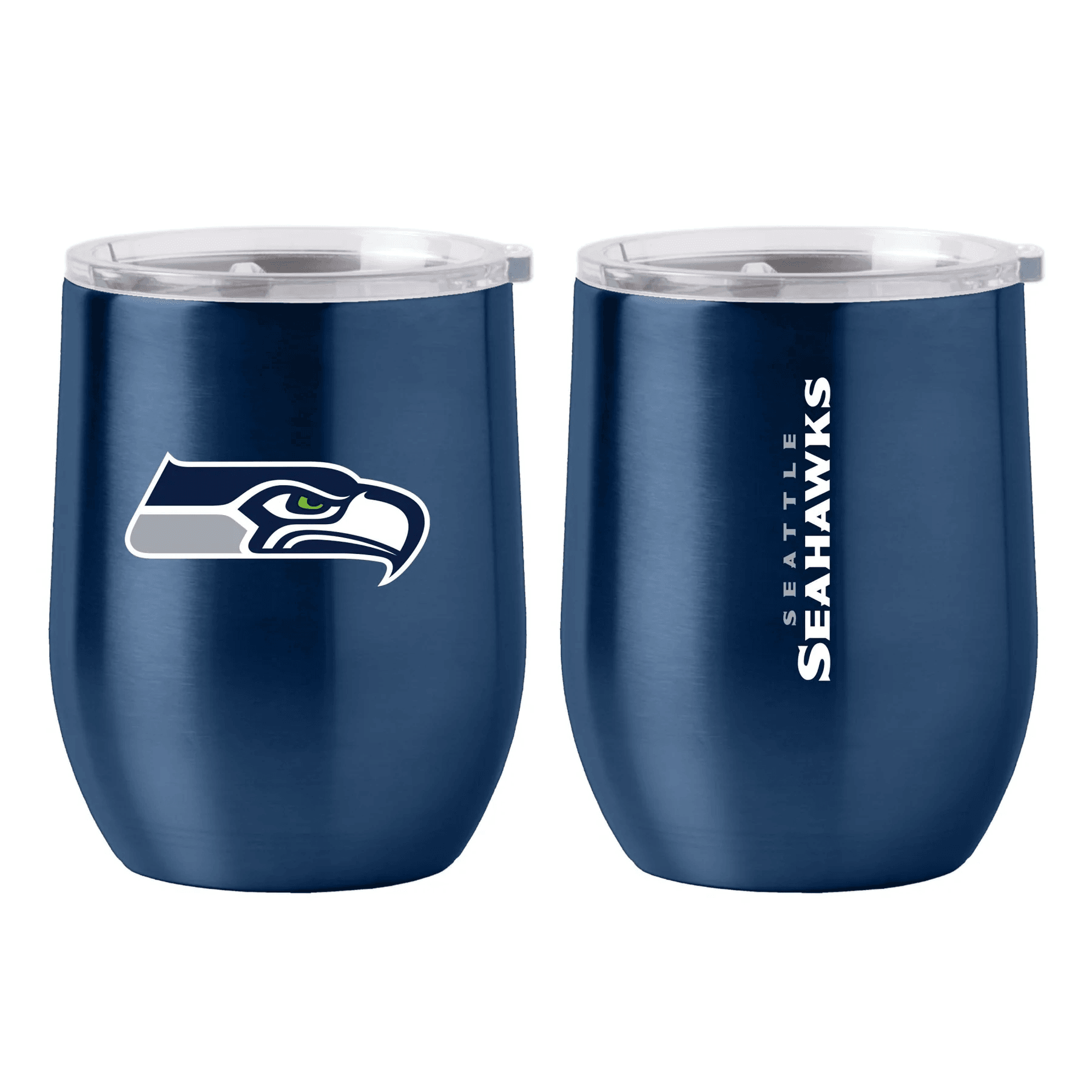 Seattle Seahawks Travel Tumbler 16oz Stainless Steel Curved - ToylandEU