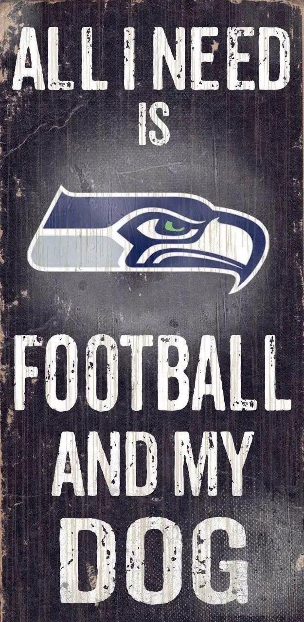  Seattle Seahawks Wood Sign 6 By 12 With Hanging Rope -  ToylandEU™