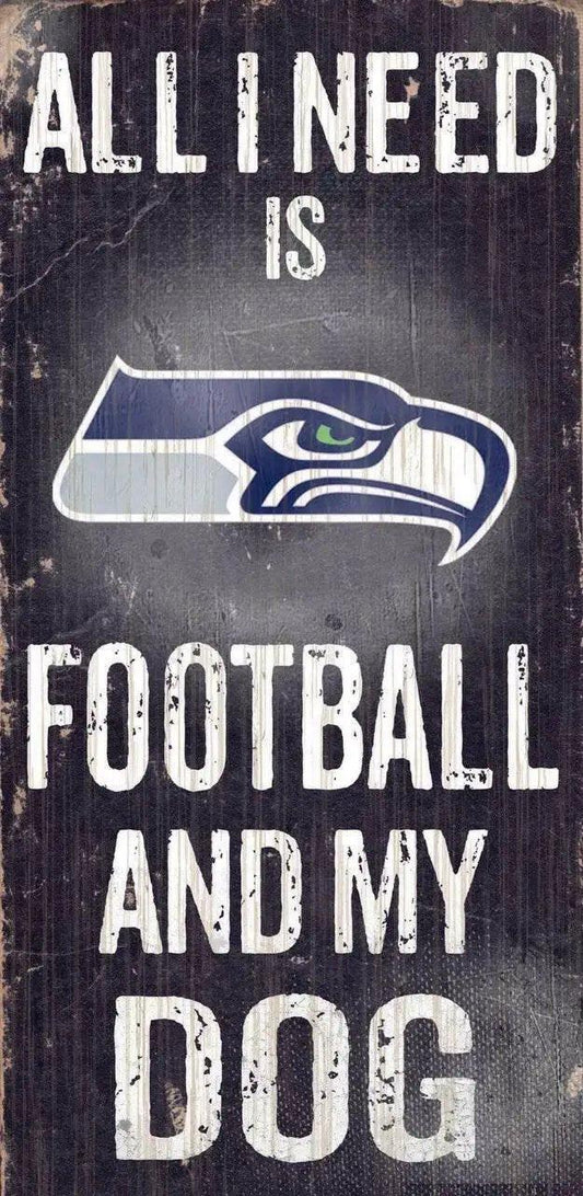  Seattle Seahawks Wood Sign 6 By 12 With Hanging Rope -  ToylandEU™