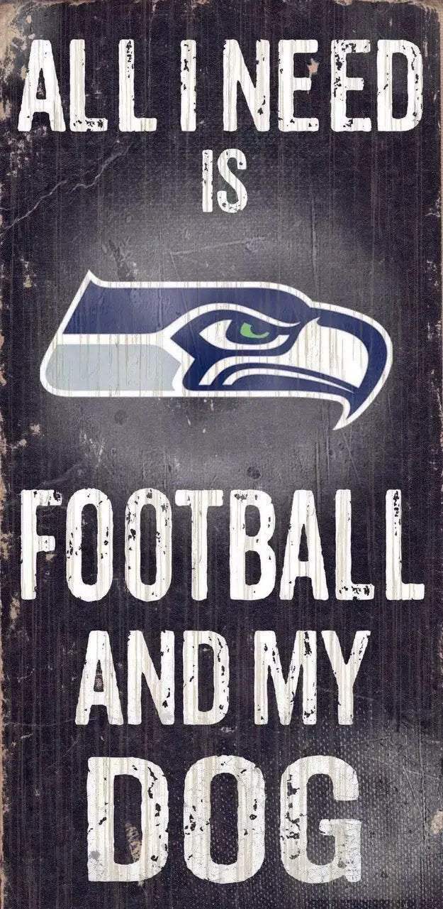  Seattle Seahawks Wood Sign 6 By 12 With Hanging Rope -  ToylandEU™
