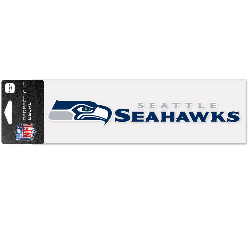 Seattle Seahawks Wordmark Decal 3x10 Perfect Cut Vinyl - ToylandEU
