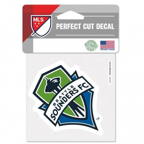 Seattle Sounders 4x4 Perfect Cut Color Decal Outdoor Vinyl - ToylandEU