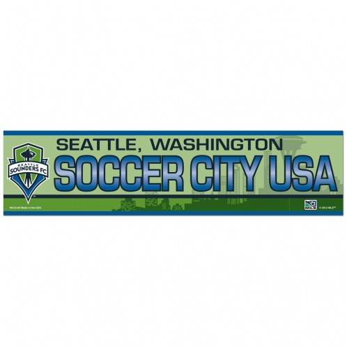 Seattle Sounders Decal 3x12 Bumper Strip Soccer City Design - ToylandEU