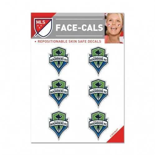  Seattle Sounders FC Tattoo Face Cals Skin Safe Decals -  ToylandEU™