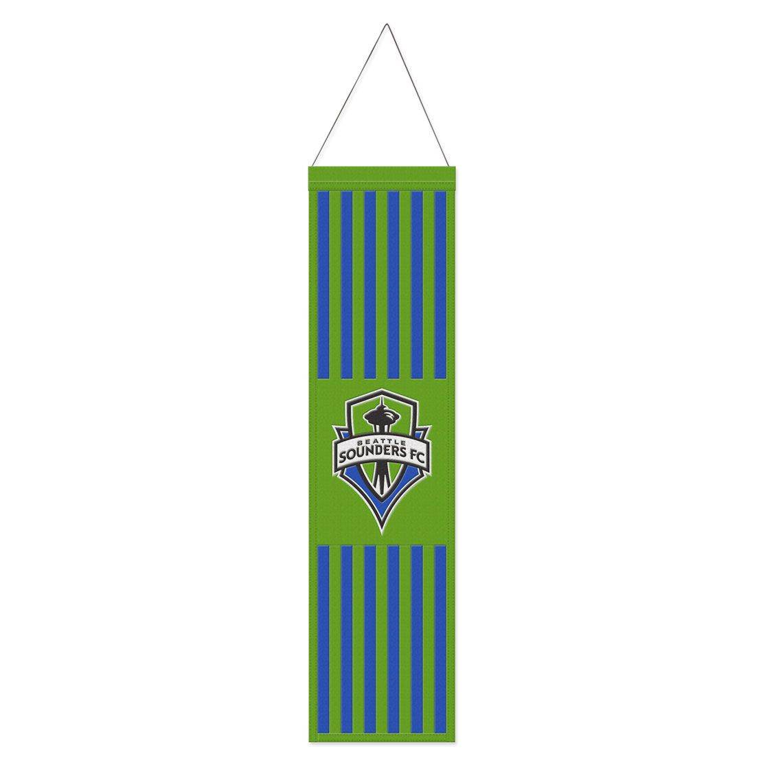 Seattle Sounders FC Wool Banner 8x32 Heritage Design - ToylandEU