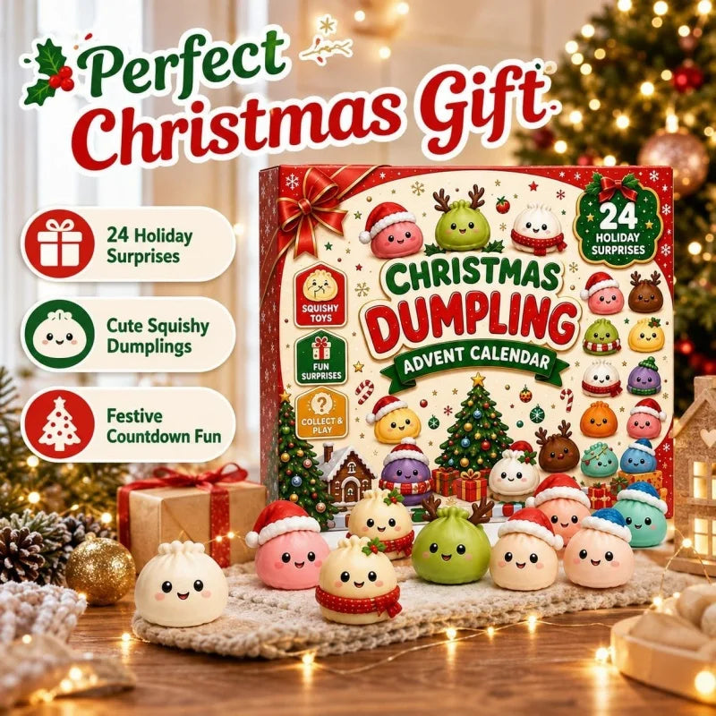 Squishy Advent Calendar | 2026 Slow Rising Toys | Stress Relief Fidgets