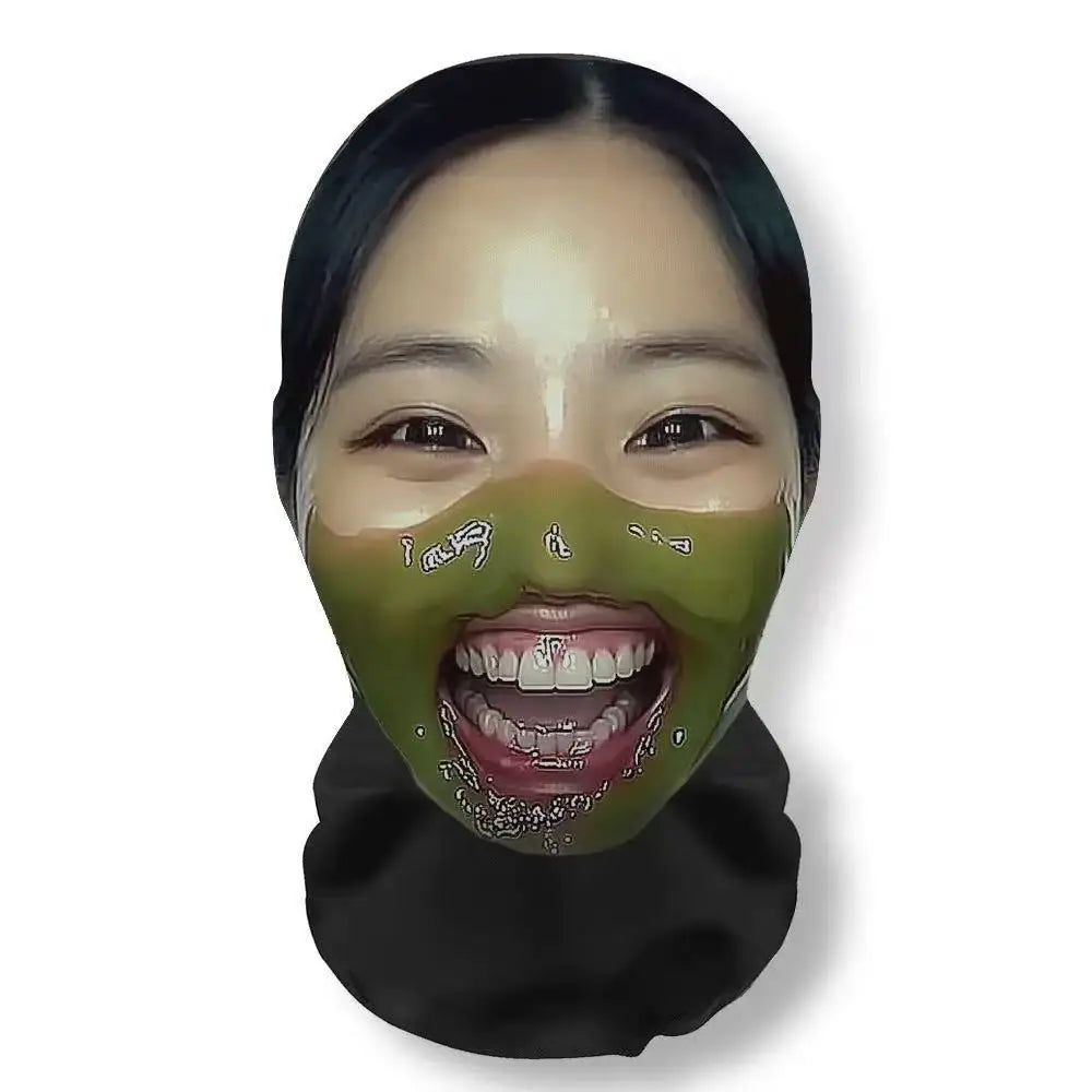 Comedy Costume Mask | Full Face Coverage | Nylon Material | Adult Party Wear