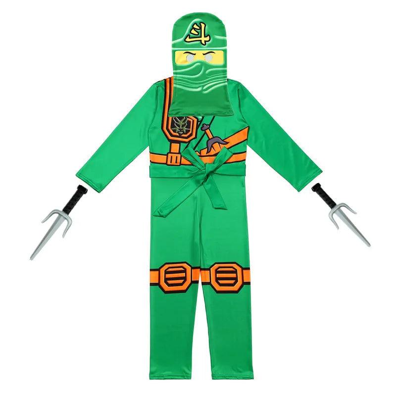 Kids Ninja Costume | Polyester Jumpsuit | Toylandeu™