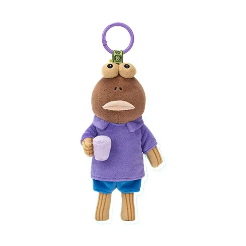 Plush Keychain | Soft Cotton Filled | Random Toy Figure | Small Bag Pendant