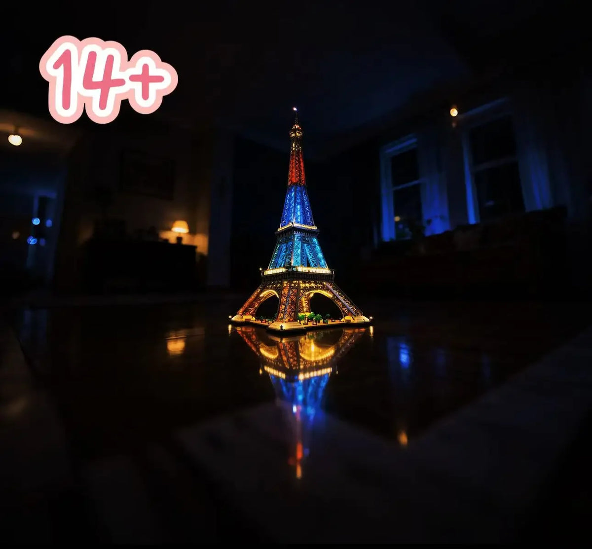 LED Light Kit For 10307 Eiffel Tower | Works With Bricks | Easy Setup | 18+ Adult