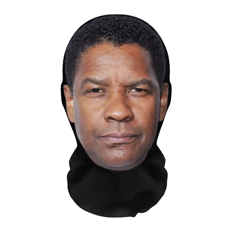 Cosplay Mask | 3D Printed Realistic Face | Stretch Mesh | One Size