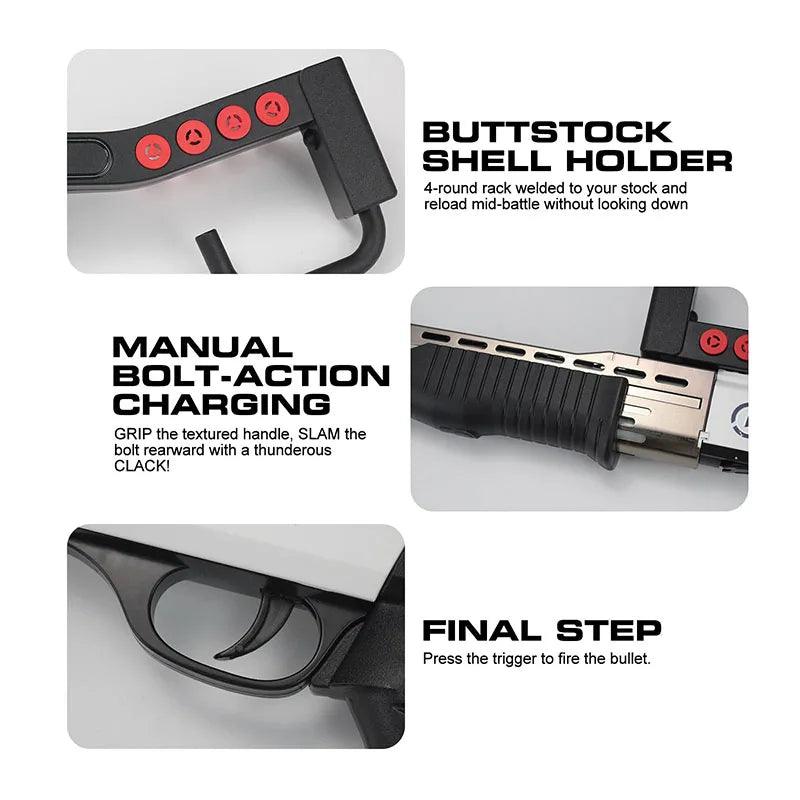 Foam Dart Blaster | Double Barrel | Toylandeu™
