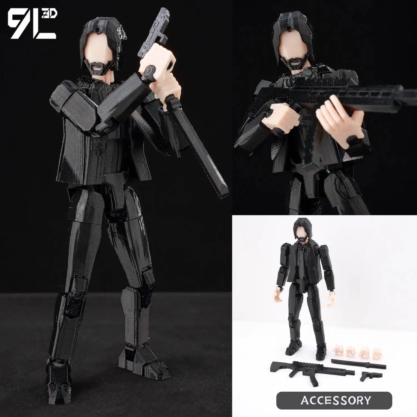 Multi Jointed Daryl Dixon Action Figure Collectible