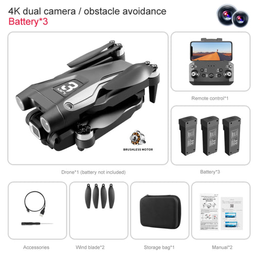 MINI Z908 Pro 4K HD Dual ESC Camera Professional Drone WIFI FPV ToylandEU.com Toyland EU