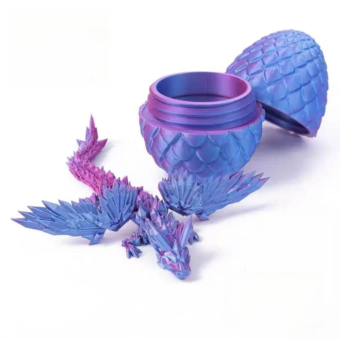 Dragon 3D Printed Movable Wings Articulated Fidget Toy For Desk - ToylandEU