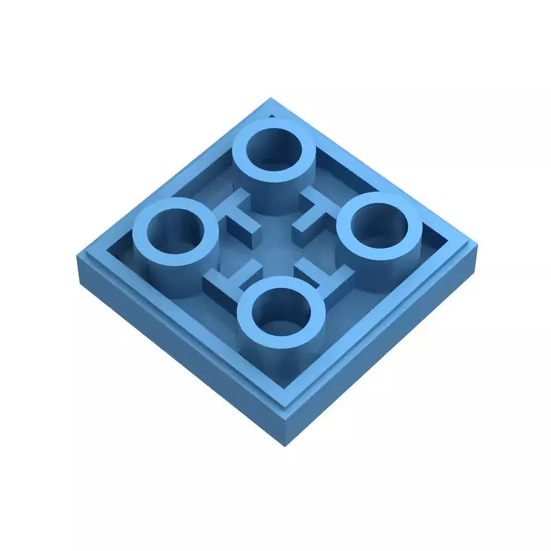 Lego Compatible Bricks | Tile Modified 2x2 Inverted | Part 11203 100 Pieces
