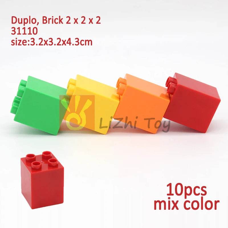 MOC Big Size Building Blocks Bricks Slope Windows Door Toys - ToylandEU