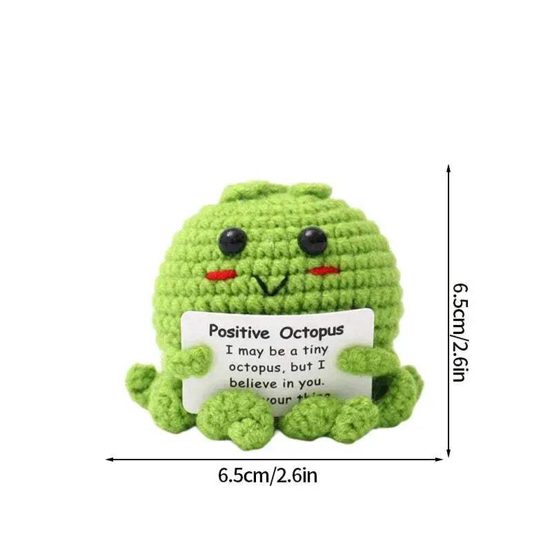 Handmade Positive Energy Crochet Bee Doll For Home Decor Gift - ToylandEU