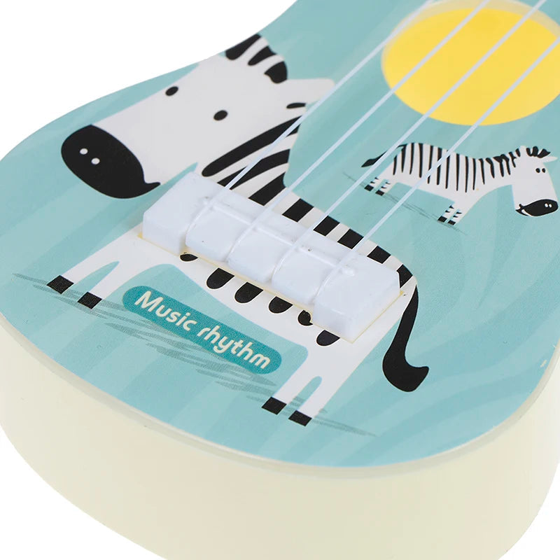 Kids' Funny Animal Pattern Ukulele for Musical Education - ToylandEU