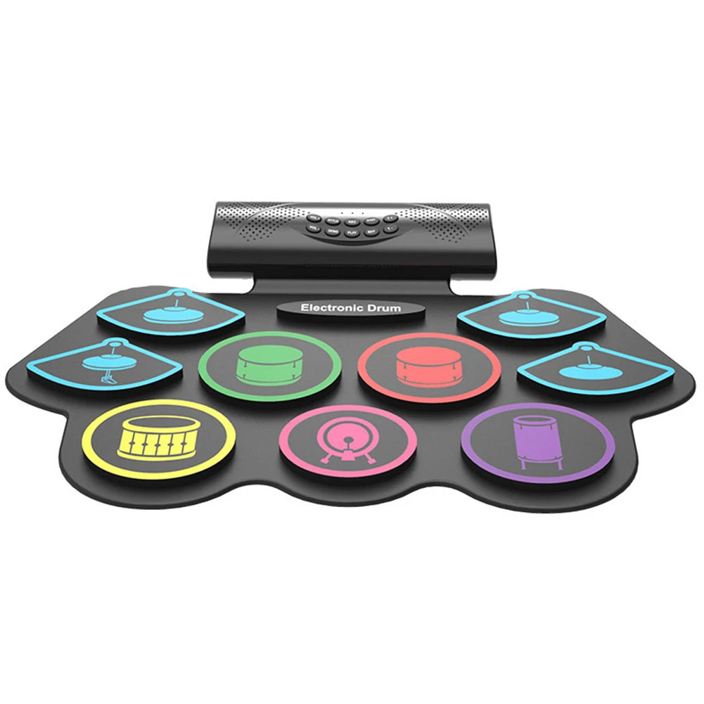 Electronic Drum Set With Sticks And Pedals For All Ages