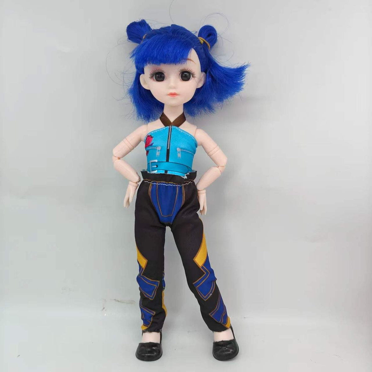 Princess Fashion Doll | Long Hair | Interchangeable Clothes | Articulated Joints