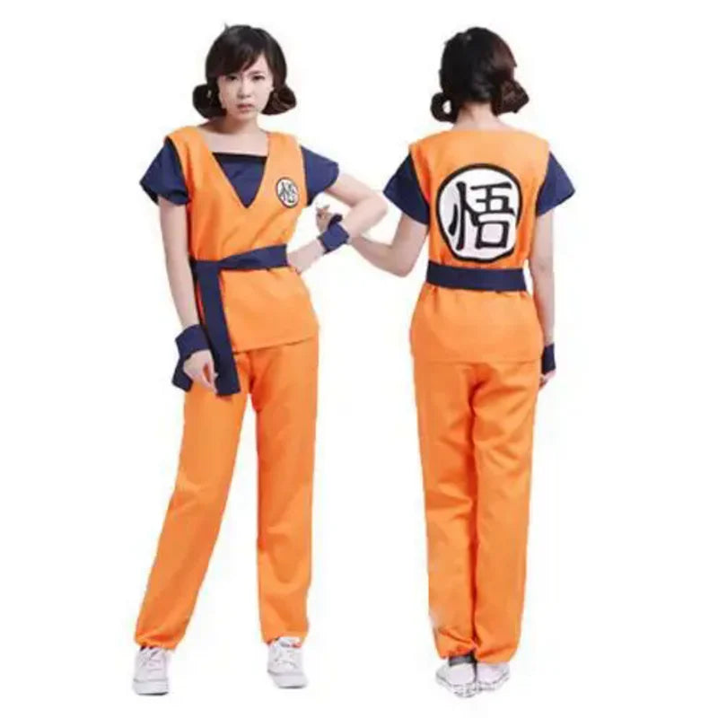 Epic Son Goku Cosplay Costume Set for All Ages - Unisex Adventure Ready!