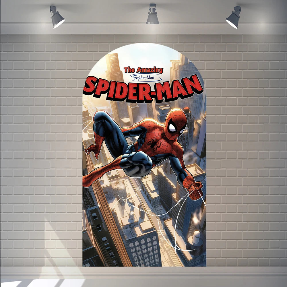 Photography Backdrop | SpiderMan Theme | Custom HD Print | Sizes