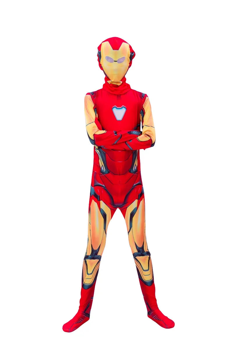 Zentai Cosplay Suit | Full Body Stretch | Superhero Design | Unisex Size