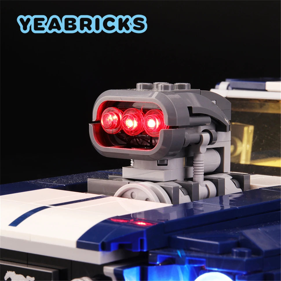 YEABRICKS LED Light Kit for 10265 Building Blocks Set (Lights Not Included)