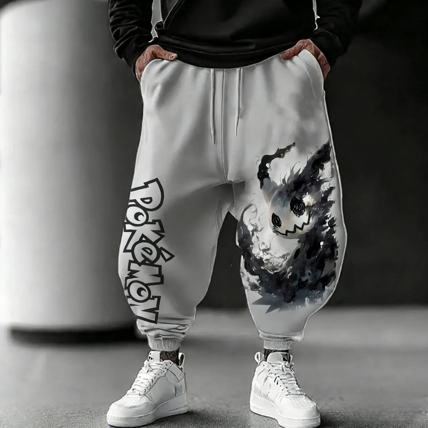 Pokemon Sweatpants | Anime Printed 100 Percent Cotton | Unisex Loose Fit | XS-XL