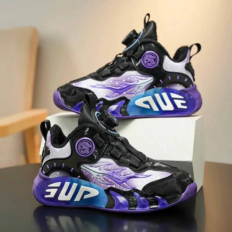 Winter Warm Kids Sneakers Waterproof Anti Slip Shoes - ToylandEU