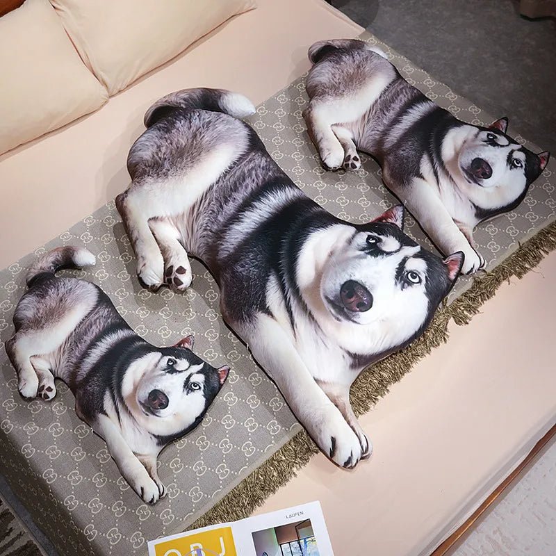 Plush Husky Dog | Thick Cotton Padding | Toylandeu™